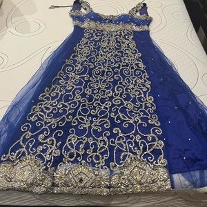 Blue Indian dress
